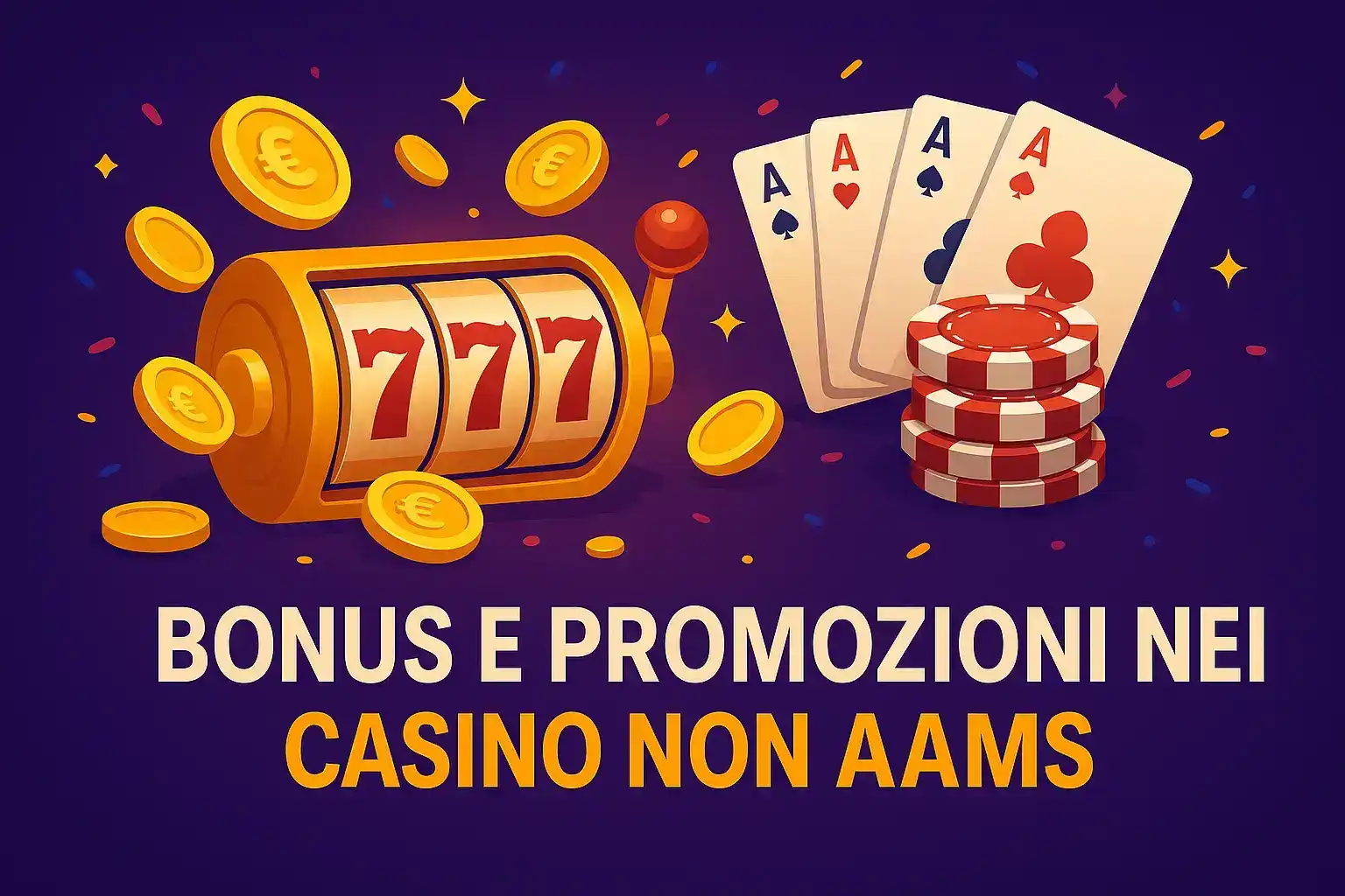 Bonus E Promozioni Casino non AAMS Per Giocatori Italiani