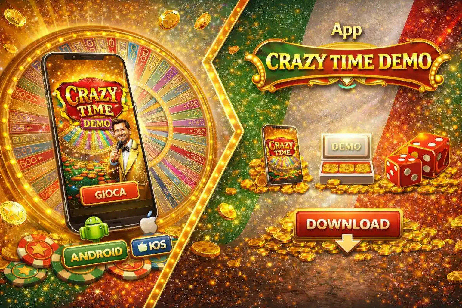 App CRAZY TIME DEMO