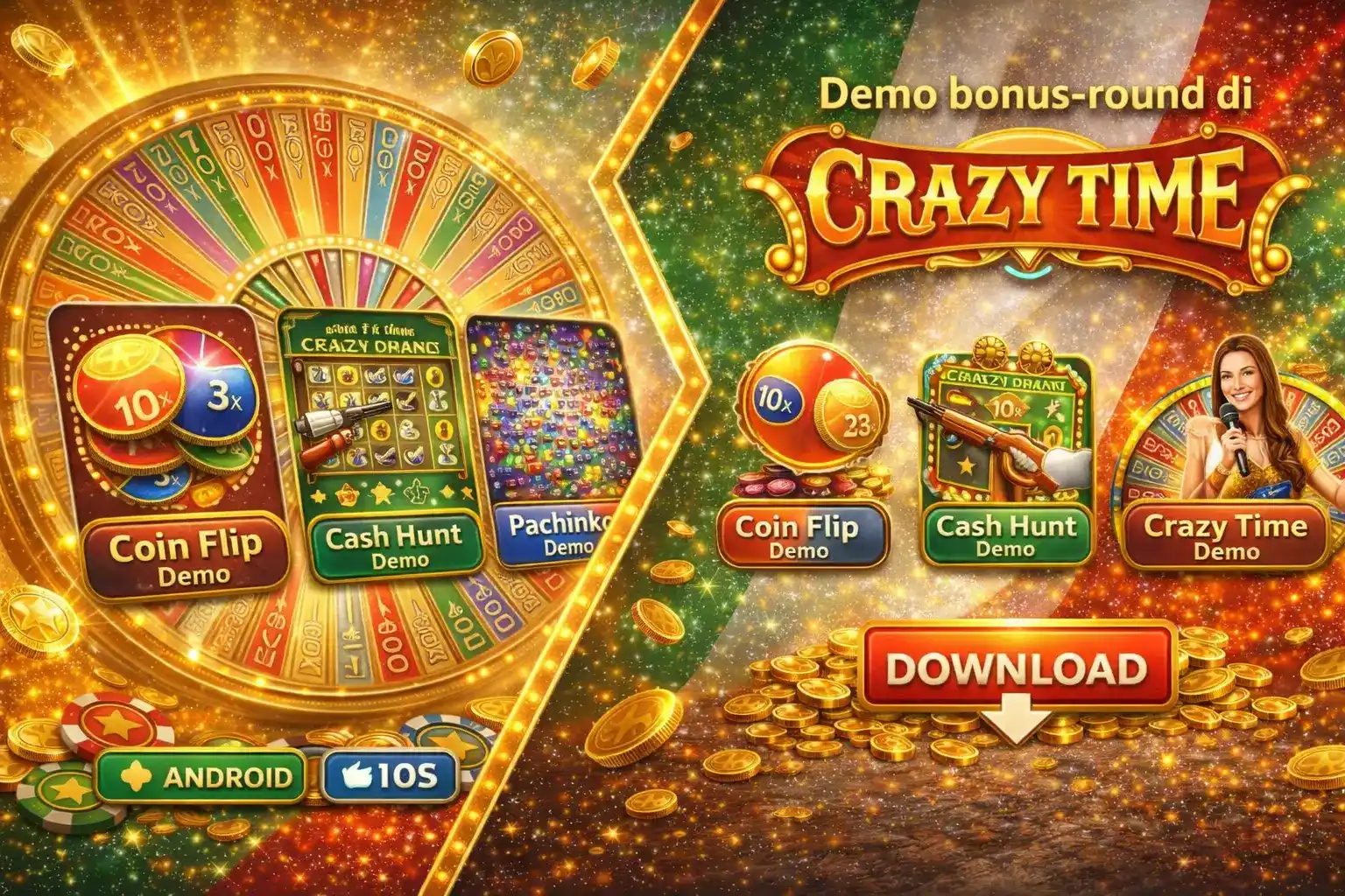 Demo bonus-round di crazy time